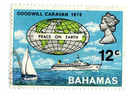 551 Bahamas 1970 Scott # 305 Used OFFERS WELCOME! - 1963-1973 Autonomía Interna