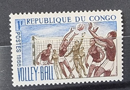 CONGO Volley Ball. Yvert N° 190.  Neuf Avec Charnière ** Mnh - Volleyball