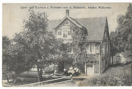 AMDEN: Gasthaus Frohsinn Mit Apérotisch 1921 - Amden