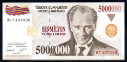 659-Turquie 5m De Lira 1997 H67 - Turchia