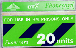 15521 - Großbritannien - BT , Use In HM Prisons - [ 3] Prisiones