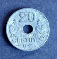 20 Centimes état Français Type 20: 1941 - 20 Centimes