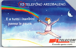 15789 - Italien - E A Tutti Bambini Passa La Paura , Telefono Arcobaleno - Öff. Diverse TK