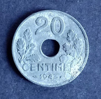 20 Centimes état Français Type 20: 1943 - 20 Centimes