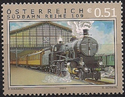 2002  Austria  Österreich  Mi. 2394 **MNH    Lokomotive Der Baureihe 109 - 2001-10 Unused Stamps