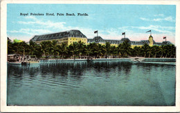 Florida Palm Beach The Royal Poinciana Hotel 1925 Curteich - Palm Beach