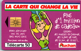 15937 - Frankreich - Auchan , La Carte Qui Change La Vie - 1999