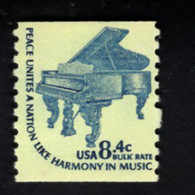 209388807 1978 SCOTT 1615C POSTFRIS MINT NEVER HINGED EINWANDFREI (XX)  PIANO STEINWAY SHINY GUM - Roulettes