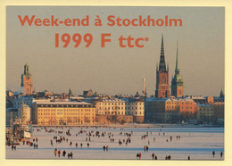 Suède : Week-end à Stokholm / SAS – Scandinavian Airlines (voir Scan Recto/verso) - Sweden