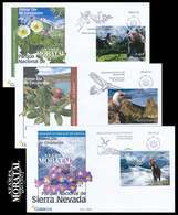 2010 Spain  Sg 4536/4538 Natural Parks National Parks FDC Nice  (Stanley Gibbons) - FDC