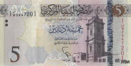 Libya 5 Dinars (P81) 2015 -UNC- - Libye