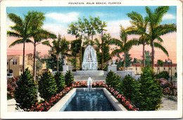 Florida Palm Beach The Fountain - Palm Beach