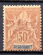 Diégo Suarez: Yvert N° 46(*) - Unused Stamps