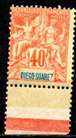Diégo Suarez: Yvert N° 47* - Unused Stamps