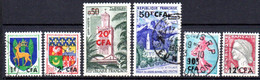 Réunion: Yvert N°  342/352A; 6 Valeurs - Usati