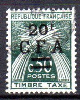Réunion: Yvert N°  Taxe 47 - Impuestos