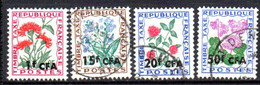 Réunion: Yvert N°  Taxe 48/53; 4 Valeurs - Postage Due