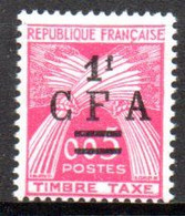 Réunion: Yvert N°  Taxe 45** - Timbres-taxe