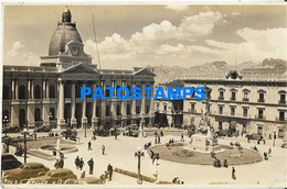 185923 BOLIVIA LA PAZ PLAZA MURILLO Y BASILICA POSTAL POSTCARD - Bolivie