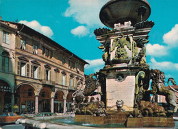 Faenza - Piazza Della Libertà E Fontana Monumentale - Formato Grande Viaggiata – FE170 - Faenza