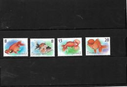 TAIWAN, 2021, FISHES,4v.**, MNH - Peces