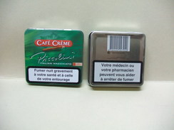 BOITE Métal Vide CAFE CREME Italian Macchiato (20 Cigares) - Contenitore Di Sigari