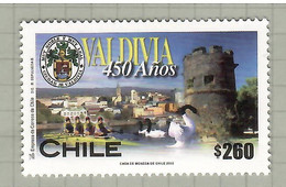 Chile 2002, Bird, Birds, Swan, 1v, MNH** - Schwäne