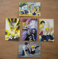Lot 5 Cartes Postales ZATCHBELL / ZACHT BELL 2003, 2007 Makoto Raiku, Shogakukan / Manga - Comics