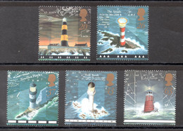 *** UK, GB, Great Britain, MNH, 1998, Michel 1742 - 1746, Lighthouses - Neufs