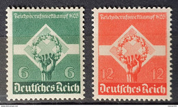 Deutsches Reich 1935, Mi 571-72 MNH Postfrisch - Unused Stamps