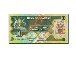 Billet, Uganda, 10 Shillings, 1987, Undated, KM:28, NEUF - Ouganda