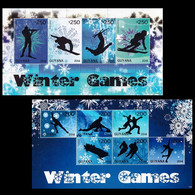 Guyana 2014 The Sochi 2014 Winter Olympics Game Stamps Sheetlets - Invierno 2014: Sotchi