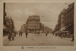 Luxembourg (Ville) Avenue Adolphe Et Avenue De La Gare 1927 - Luxemburg - Stadt