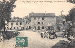 CPA 43 SAINT ROMAIN LACHALM ROUTE DE SAINT DIDIER LA SEAUVE LA POSTE - Andere & Zonder Classificatie