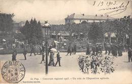 CPA 43 LE PUY CONCOURS REGIONAL 1903 UN COIN DE L'EXPOSITION AGRICOLE - Le Puy En Velay