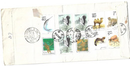 China  Wild Animal. Fishes Registered Airmail Cover Rare To Pakistan - Luchtpost