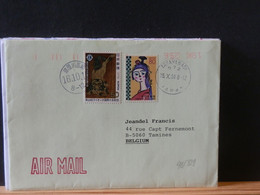 98/729 LETTER JAPON POUR LA BELG. - Storia Postale