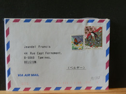 98/737 LETTER JAPON POUR LA BELG. - Briefe U. Dokumente