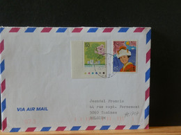 98/747 LETTER JAPON POUR LA BELG. - Covers & Documents