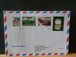 98/777 LETTRE  JAPON  POUR LA BELG - Storia Postale