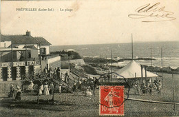 Préfailles * Vue Sur La Plage * Les Bains - Préfailles