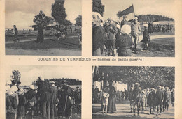 CPA 43 COLONIE DE VERRIERES SCENES DE PETITE GUERRE - Altri & Non Classificati