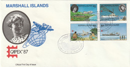 Marshall Islands 1987 FDC - Marshall Islands