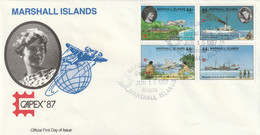 Marshall Islands 1987 FDC - Marshall Islands