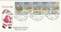 Marshall Islands 1988 FDC - Marshall Islands