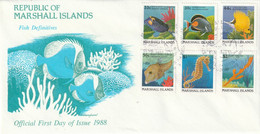 Marshall Islands 1988 FDC - Marshall Islands