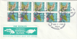 Marshall Islands 1988 FDC - Marshall Islands