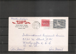 Cuba ( Lettre Par Avion De 1959 De LaHavane Vers Les USA à Voir) - Covers & Documents
