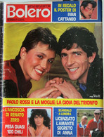 BOLERO 1836 1982 Paolo Rossi Renato Zero Gino Paoli Phoebe Cates Carla Fracci Ave Ninchi Caroline Di Monaco Soraya - Televisión