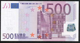 RARE ITALIA  S  500 EURO J001  DUISENBERG  PERFECT UNC - 500 Euro